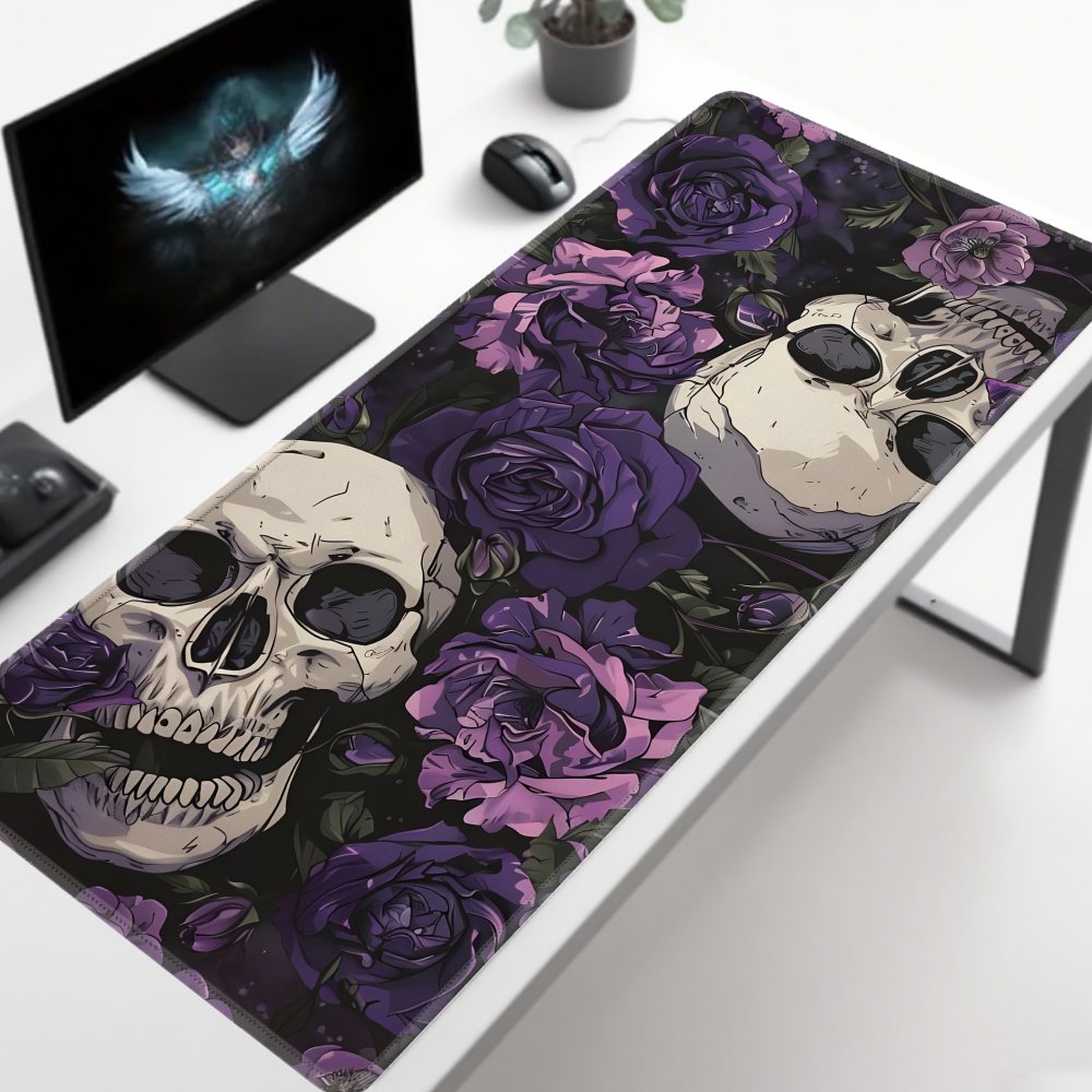 Gothic Skull and Purple Flower - Tradescantia Purple recension och pris