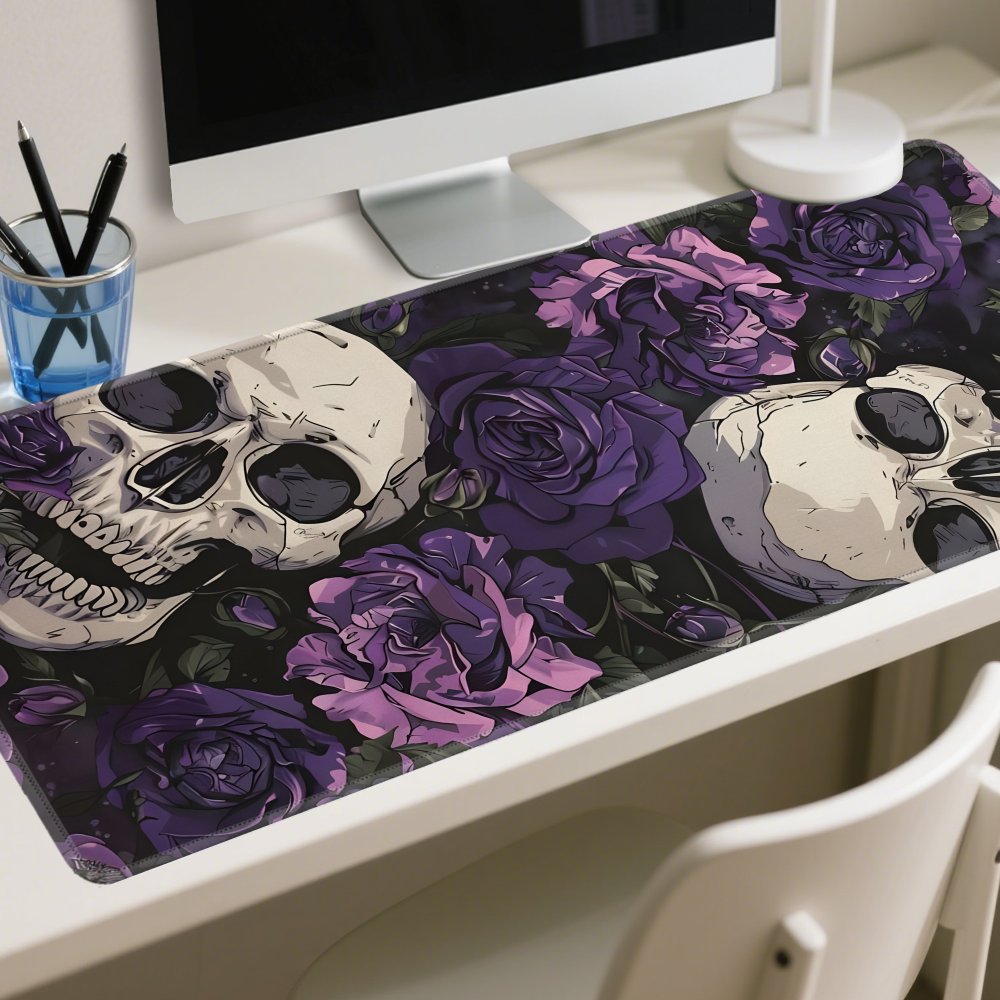 Gothic Skull and Purple Flower - Tradescantia Purple recension och pris